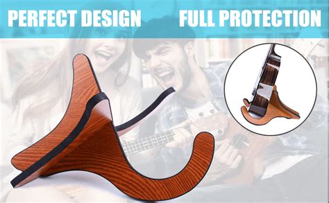 Kadence Wooden Foldable Floor Stand – Universal Stand for Ukulele ...