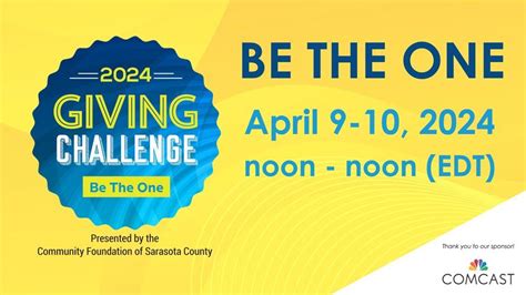 2024 Giving Challenge, Online event, Tallahassee, Florida, 9 April to ...
