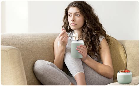 Buy Yaaxa Cereal Cup, 430 ml Stainless Steel Porridge Cup, Cereal Cup ...