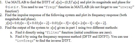 Image result for Dtft MATLAB