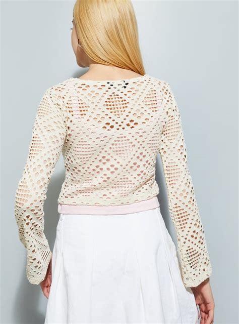 Buy ALAYA F x URB_N Women Knit Top with Camisole Online at just Rs. 999 ...