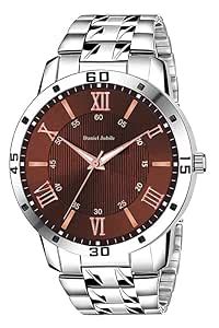 Buy Relax Enterprise Round Dial Analog Watches with Stainless Steel ...