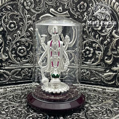 Lord Vishnu Silver Idol – matapayals