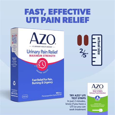AZO Maximum Strength Urinary Pain Relief | Shop Urinary Pain Relief Maximum Strength Tablets ...