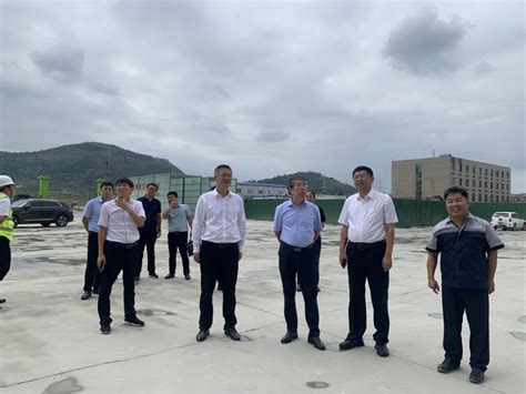 枣庄市副市长邵士官来同泰维润公司调研“双千”技改项目