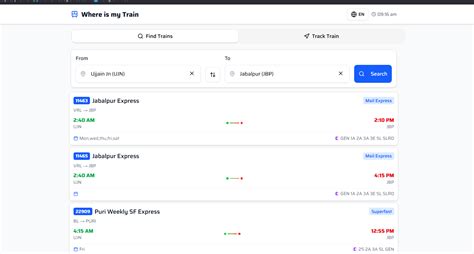 Where Is My Train | Live Train Status | Train Running Status - Indian ...