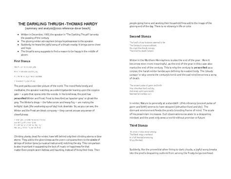 RICE POEM (Unit 4, Chapter 2) - Summary & Analysis Notes - Studocu