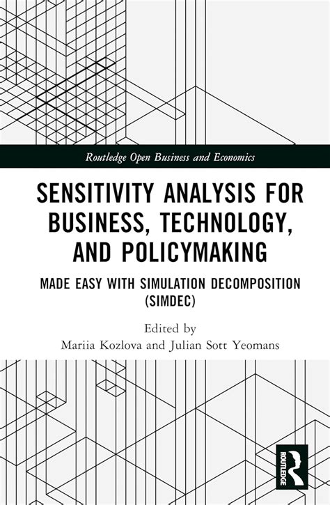 Buy Sensitivity Analysis for Business, Technology, and Policymaking ...