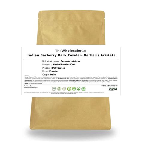Indian Barberry Bark Powder - Daru Haldi - Berberis aristata ...