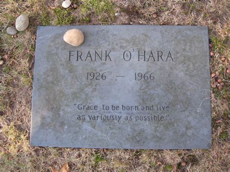 Frank O'Hara | Legacy Project Chicago