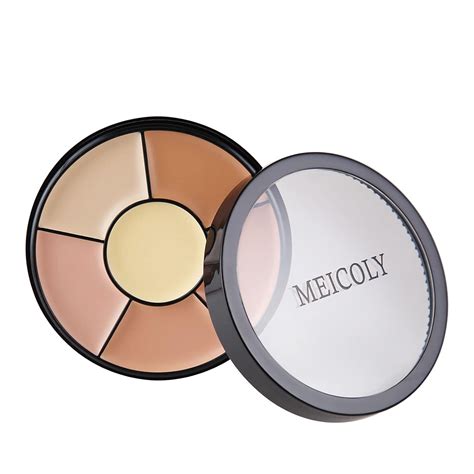 Buy MEICOLY 6 Shades High Coverage Concealer,Tattoo Cover Palette,Cover ...
