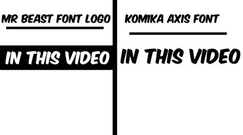 Mr Beast Font | Free Fonts Vault