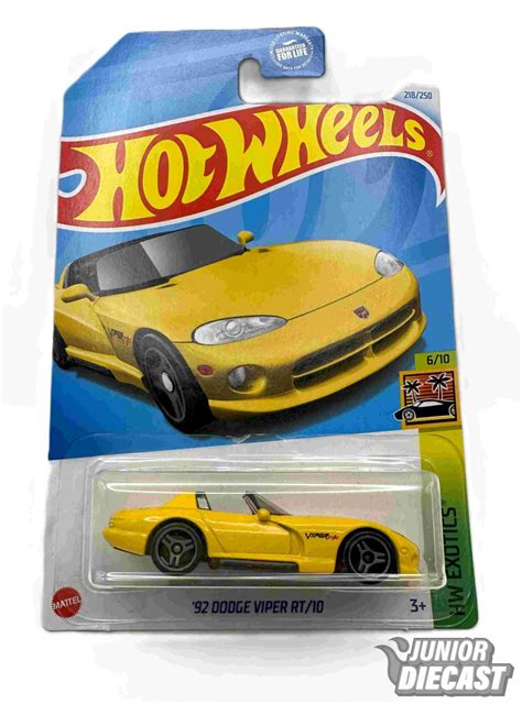 Hot Wheels '92 Dodge Viper RT/10 - Junior Diecast