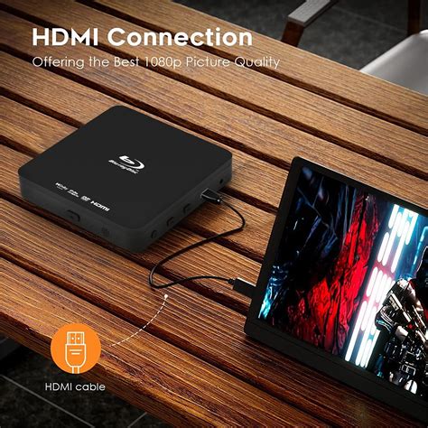Buy Blu Ray DVD Player with HDMI, Portable Blue ray Player for TV Mini ...