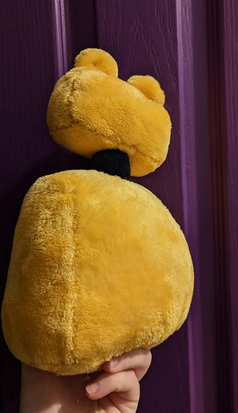 A plush I made a while back - Wet floor sign bot from FNAF : r/plushies