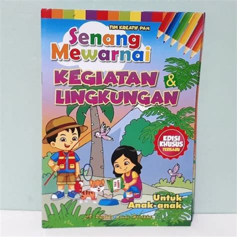 Jual Buku Mewarnai dan Mengenal Lingkungan / Buku Mewarnai Murah - Kab ...