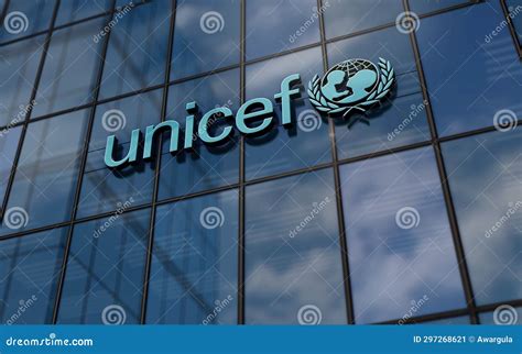 UNICEF Organization Headquarters Glass Building Concept Editorial Photo - Illustration of city ...
