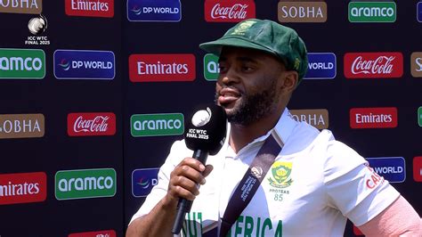 Special Moment for Us: Bavuma