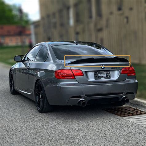E92 3 Series BMW Glossy Black Spoiler 2006-2012 – Bayoptiks