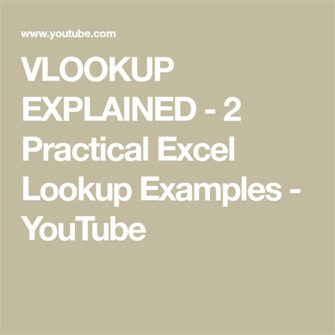 Image result for Simple VLOOKUP Example