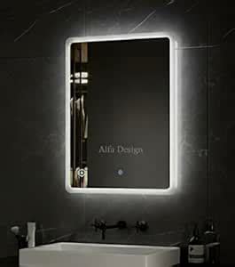 Buy Alfa Design LED Wall Mounted Mirror - 28"x 20" | Rectangular Mirror ...