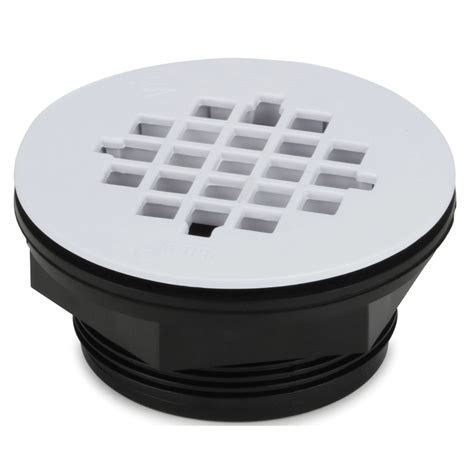 Oatey 42077 Shower Drain, ABS, Black, Specifications: Sna...