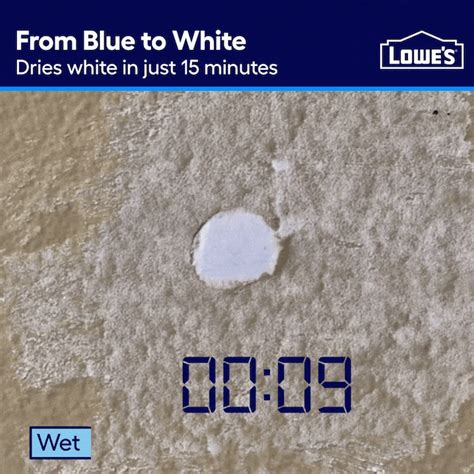 3M Blue-to-White 8-oz Color-changing, Heavy Duty, Waterproof Interior ...