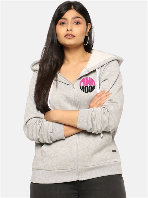 Plus Size WOMEN PRINTED STYLISH CASUAL HOODED SWEATSHIRT (3XL - 6XL ...