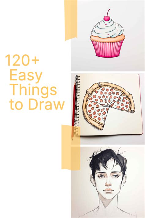 120 + Easy Things to Draw: Fun and Simple Ideas for All Ages - Artsydee ...
