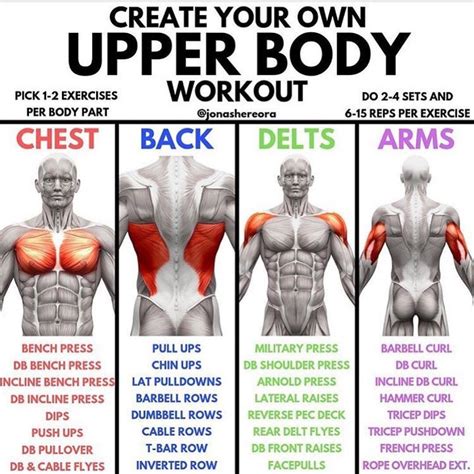 How To Pair Upper Body Workouts at Joseph Cole blog
