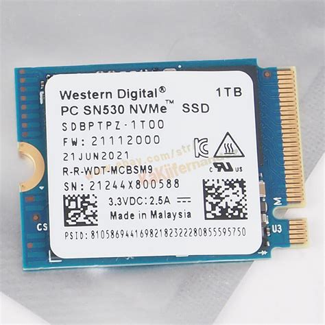 Original WD SN530 1tb/512g NVMe SSD M.2 2230 For | Ubuy India