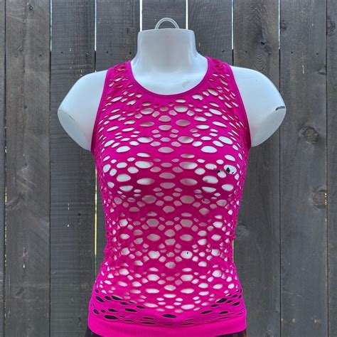 Loose Sheer Tank Top 的图像结果