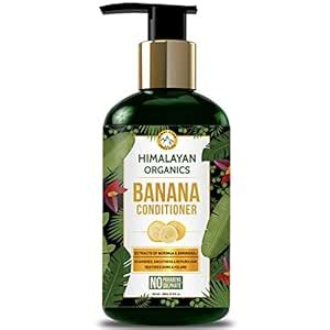 Himalayan Organics Banana Conditioner for Dry and Frizzy Hair ...