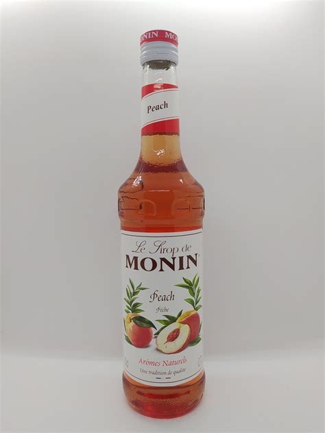 Monin Peach Syrup — Carringtons Fine Wines