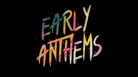 FREITAG: Early Anthems - Die frühe Party, turock - disco, live-club and ...
