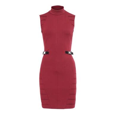 Buy Versace Jeans Red High Neck Dress for Women Online | The Collective