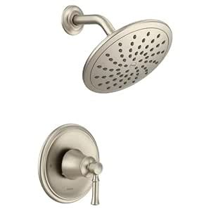 Moen T2282EPBN Dartmoor Shower Only System with Rainshower Showerhead ...
