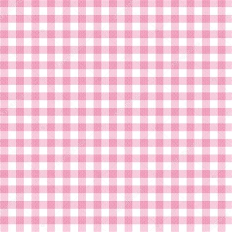 Pink Gingham Fabric Background — Stock Photo © karenr #11870927