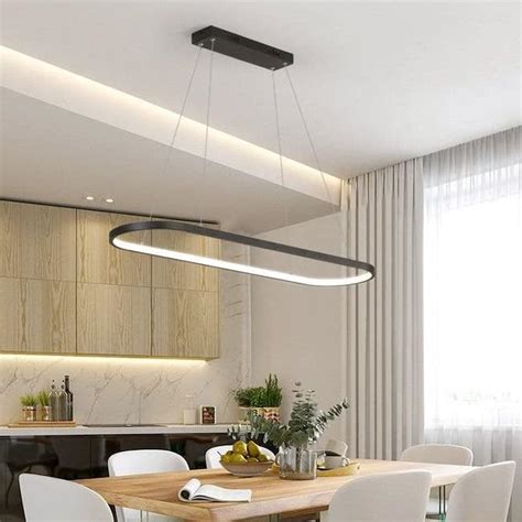 Buy Acco LED Die Cast Aluminium Black Eclairs Shape LED Chandelier, 4 ...