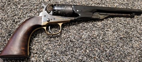 The Authentic Colt Black powder series 1860 army model F1200 44