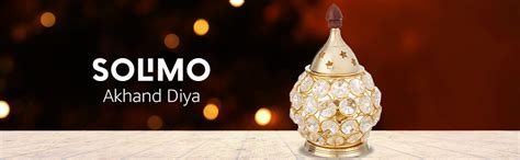 Buy Amazon Brand - Solimo Akhand Diya/Oil Lamp for Puja, Home Décor and ...