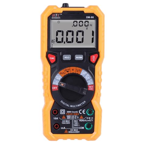 Buy HTC DM-98 Digital Multimeter Online at Best Price – Robocraze