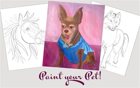 Paint your Pet - Coastal Wine and Paint
