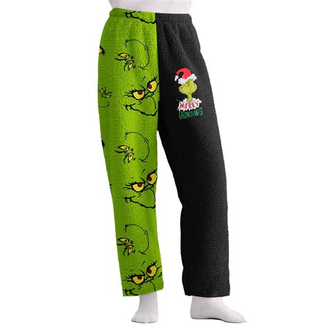 Women's Clothing Green Grinch Pants, Women's Fashion High Waist Hanes ...