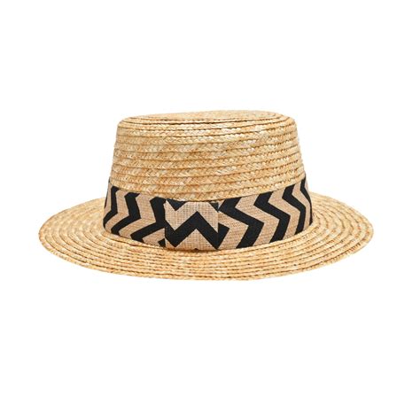 Boater Hat with Myaraa Ribbon