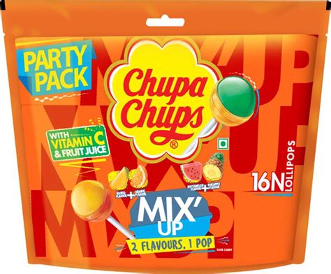 Chupa Chups Mix Up Assorted Lollipop Price in India - Buy Chupa Chups ...