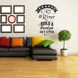 Wall Kriti 55 cm Quotation Vinyl Non-Reusable Sticker Price in India ...