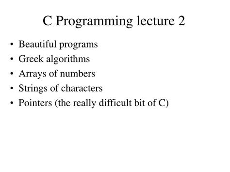 Image result for Lecture 25 C Programing