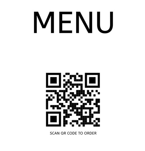 QR Code Generator for Menu 的图像结果