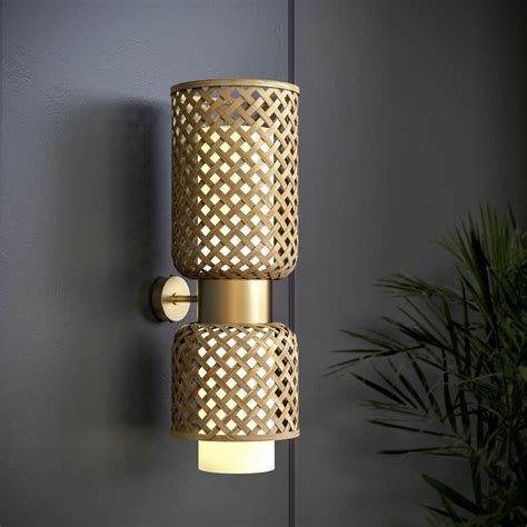 Best Wall Lamps: Modular Bamboo Lights for café – Mianzi
